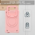 thumbnail image 6 of SaniMore for Samsung Galaxy Tab A9 8.7" 2023 SM-T550 SM-P550 Case, Multi-Functional Case with Handle Shoulder Strap & 360° Rotatable Kickstand Shockproof Protective Case for Girls Boys, Rosegold, 6 of 9