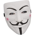 thumbnail image 1 of Halloween Masks V for Vendetta Mask, Hacker Masks Anonymous Mask for 2020 Halloween Costume, 1 of 4