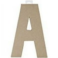 thumbnail image 2 of Darice 2862-R Paper-Mache Letter 8''X5.5''-R, 2 of 5