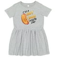 thumbnail image 3 of Inktastic It's a Hot Dog Kinda Day Girls Toddler Dress, 3 of 5