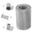 thumbnail image 6 of 6m Aluminum Gutter Guard Mesh Roof Gutter Filters Durable Leaf Guard for Gutter Strainer Stop Leaf Blockage Drain Pipe Net Cover (15cm x 6m), 6 of 6