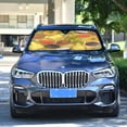 thumbnail image 4 of GZHJMY Exotic Fruit Car Windshield Sunshade Front Auto Sun Shield Shade Visor Vehicle Accessories, 55" × 27.6"（643）, 4 of 7