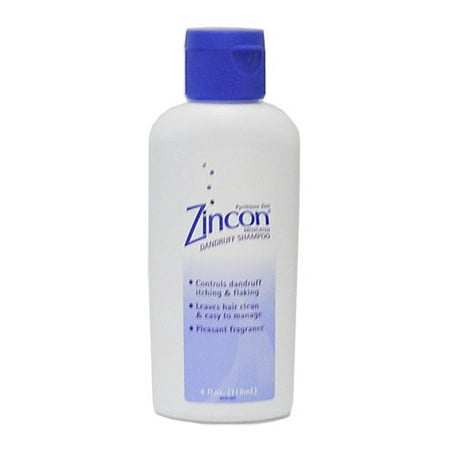 2 Pack - Zincon Medicated Dandruff Shampoo- 4oz