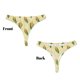 thumbnail image 3 of Fotbe Yellow Corn Tanga Sin Costuras para Mujer con Estampado – Panties Invisibles, Transpirables y Cómodos para Uso Diario-Small, 3 of 6