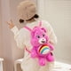 thumbnail image 4 of Mochila de oso cariñoso genuino Kawaii 2023, bonito juguete de peluche, bolso de mensajero para niñas, mochila de muñeca de regalo para niños, 4 of 5