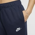thumbnail image 3 of Nike Women's Sportswear Club Fleece Mid-Rise Joggers Obsidian, 3 of 6