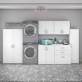 thumbnail image 1 of Pemberly Row Ensemble de Rangement Modulaire pour Buanderie de 6 Pcs, Blanc, 1 of 8