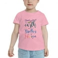 thumbnail image 2 of Hand Picked for Earth By My Brother In Heaven Cute Toddler Tshirts for Boys Girls (Pink, Youth S), 2 of 5