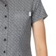 thumbnail image 5 of Regatta - Camisa Mindano VII Flores de Manga Corta para Mujer (Gris Seal), 5 of 6
