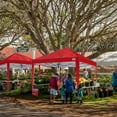 thumbnail image 4 of ABCCANOPY 10' x 10' Red Outdoor Pop up Canopy Tent Camping Sun Shelter-Series, 4 of 8