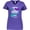 Purple, variant on Inktastic Suicide Prevention Awareness I Wear Teal and Purple for Someone Who Meant the Women's V-Neck T-Shirt