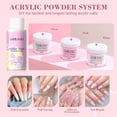 thumbnail image 4 of Kit de uñas acrílicas SAVILAND Essentials para principiantes con lámpara UV, 4 of 7