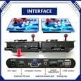 thumbnail image 3 of 26800 in 1 Arcade Retro Game Console Including 2 Separated Arcade Fight Stick and 1 Multigame Motherboard Support English Korean Japanese 3D, 3 of 5
