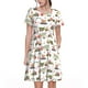 thumbnail image 1 of Fotbe Excavator Vestido Largo de Moda para Mujer, Vestido Tipo Camiseta con Manga Corta y Estilo Casual a Rayas y Bloques de Color, 1 of 6