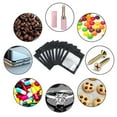 thumbnail image 2 of 150PCS  Smell Proof Zip Seal Aluminium Heat Seal Foil Bags Pouch for Zip Heat Seal Aluminum Foil Packaging Lock Plastic Bag Valve Zipper Lock Bulk Food Storage Candy Foil Pouch, 2 of 5