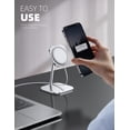 thumbnail image 4 of Soporte de teléfono Lamicall para Apple MagSafe Charger de aluminio de 15 W, 4 of 7