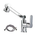 thumbnail image 3 of Grifo de baño, grifo mezclador para lavabo, grifo mezclador universal para lavabo, agua caliente y fría. Argenta con Pipa, 3 of 9