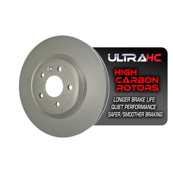 UltraHC Coated High Carbon Brake Rotor, Front UR003266, Ford Explorer 2019-2011
