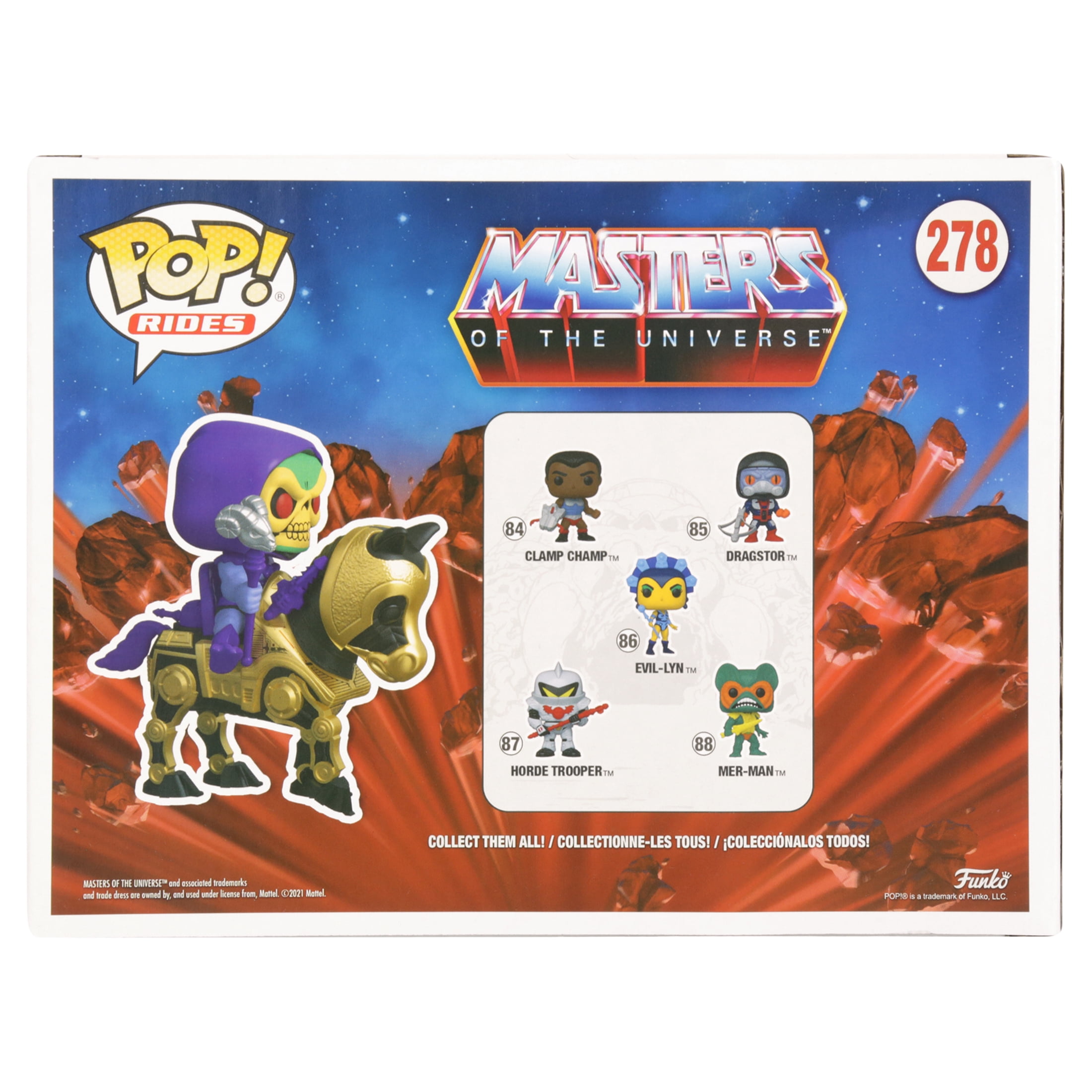 Funko Pop! Rides – Masters Of The Universe – Skeletor With Night Stalker – Figurine Vinyle 16 Cm – Collection