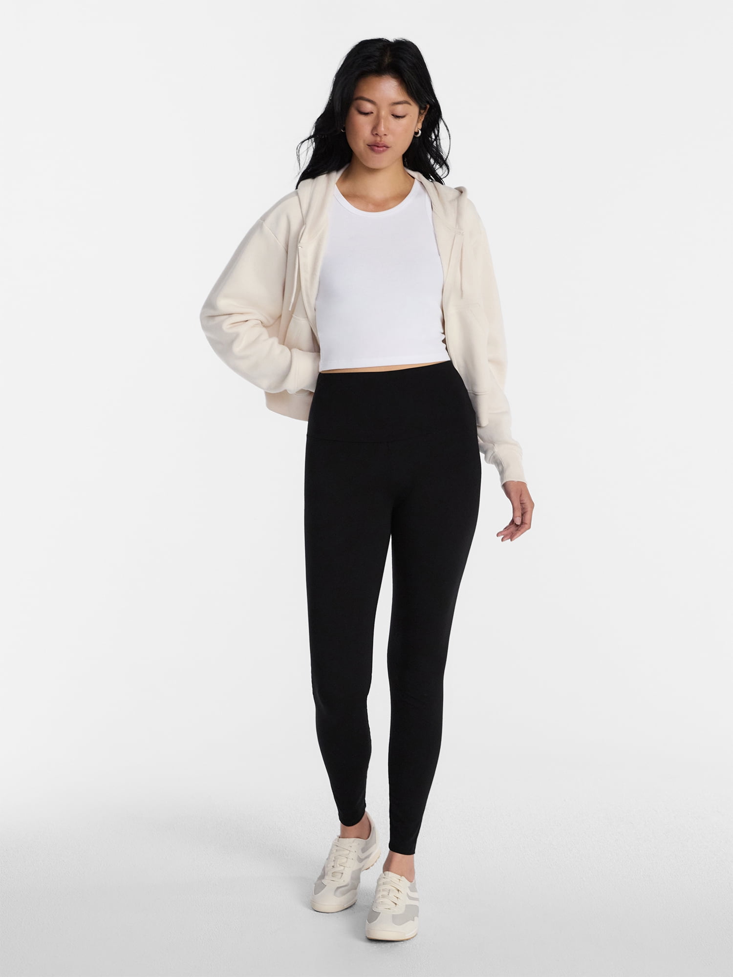 No Boundaries High-Rise Ankle Leggings, 27” Inseam, Women’s Sizes XXS-XXL