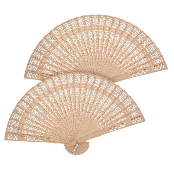 Bamboo Folding Fan Vintage Hand Fans for Party Wedding Dancing Flush Fan Breeze
