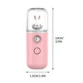 thumbnail image 3 of 1Piece Nano Facial Mister Handy Nano Mist Sprayer 30ml Visual Water Tank Portable Face Steamer Mini USB Nano Mister for Lash Extensions, Skin Care, Makeup, 3 of 8