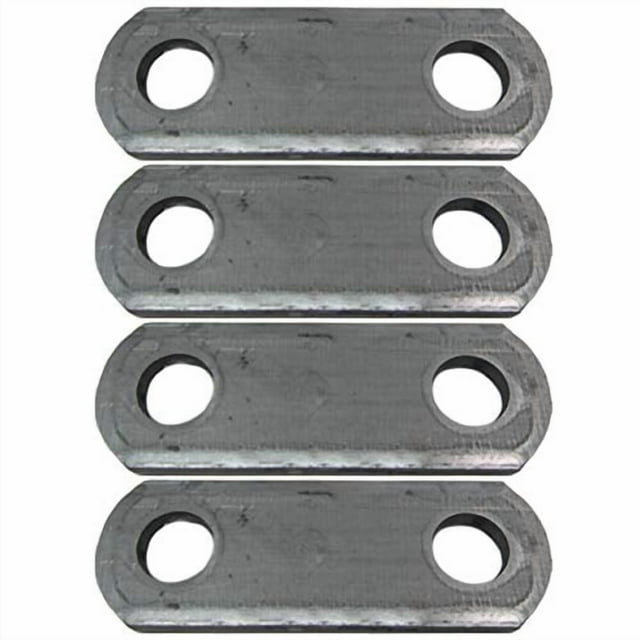 4 Pcs Ressort à Lame de Remorque Sangle de Manchon 2 5/8 Pouces Benne Plate