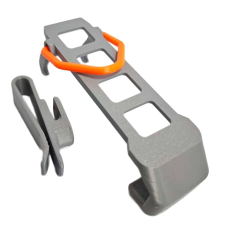 3D Printed Belt Mount Holster for DJI Neo 2 Drone - Quick Release Waist Clip with Integrated Camera Protection, Compatible with Protective Grid and Antenna Guard Accessories