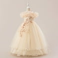 thumbnail image 5 of Flower Girls Tulle Dress - Cute Bow Tutu Dresses Bridesmaid Pageant Gown Birthday Party Dress, 5 of 5