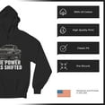 thumbnail image 6 of 702 HP Power Pickup Truck Unisex Hoodie American 4x4 Offroad 1500 V8 Performance, 6 of 7
