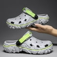 thumbnail image 2 of Men's lightweight breathable hole shoes, couple garden shoes, men's sandals, men's summer shoes, durable and non-slip, 2 of 5
