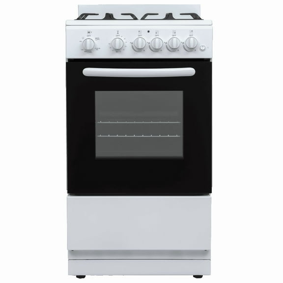 ELEMENT 1.9 cu. ft. 20" White Gas Range EGR204MCCW