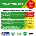thumbnail image 6 of PawfectChew Allergy Relief for Dogs - Immunity Supplement with Omega 3 Salmon Fish Oil, Colostrum, Digestive Prebiotics & Probiotics - Anti Itch & Skin Hot Spots - Made in USA - 150 Chews, 6 of 8