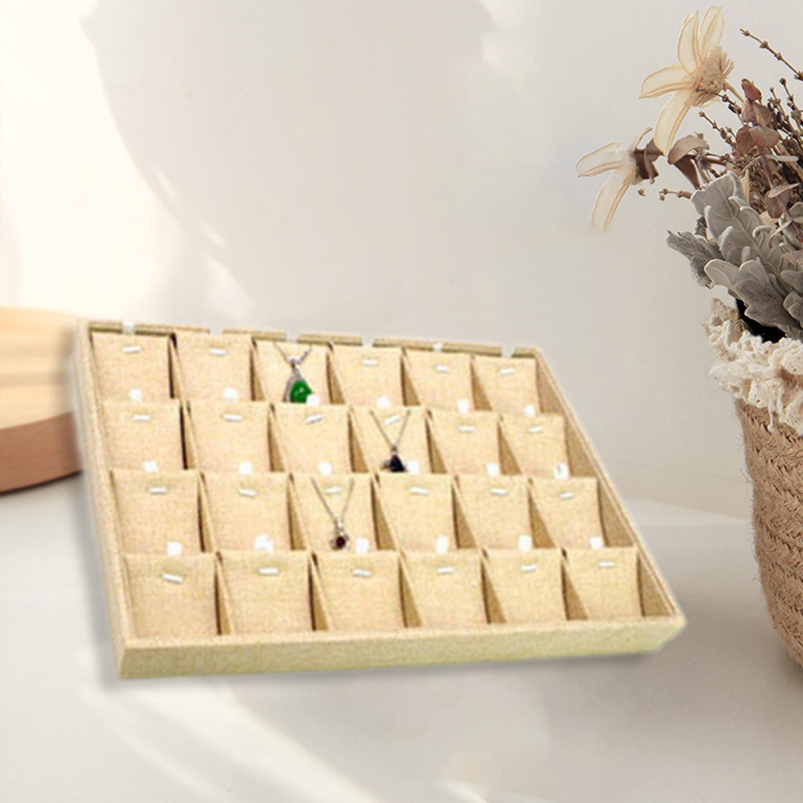 Stackable Jewelry Trays For Drawer Dresser Organizer Display Holder