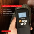thumbnail image 2 of Testeur de Radiation Numérique avec Rétroéclairage X Rigide Alarme de Dose de Détection de Rayons Affichage de Valeur Moyenne en Temps Réel & 5 Minutes Compteur Geiger Dosimètre Rechargeable pour Laboratoire de Champ Électromagnétique, 2 of 8