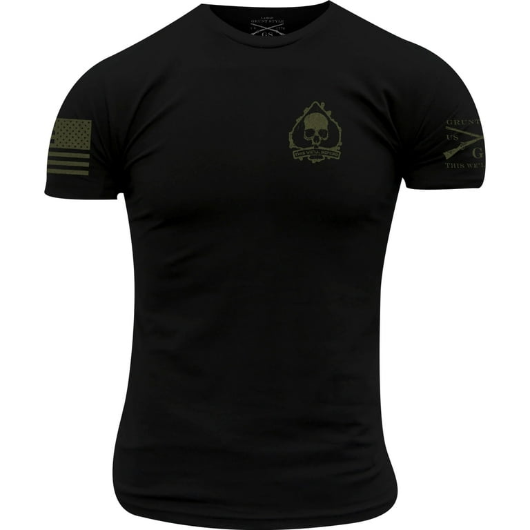 Grunt Style Patriot Seal T-Shirt - Large - Black - Walmart.com