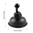 thumbnail image 3 of Shockproof Suction Cup Phone Holder Base 17mm Head For Car Mounts Camera Navigation Systems Quick Installation, 3 of 8
