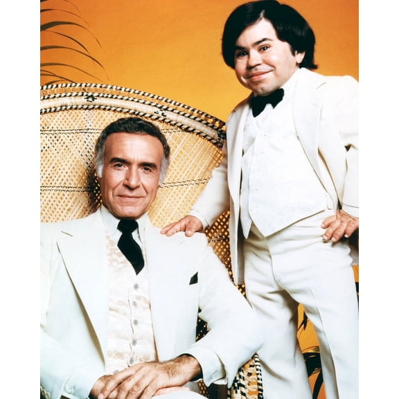 Ricardo Montalban Mr. Roarke Herve Villechaize Tattoo Fantasy Island 24X36 Classic Hollywood Poster