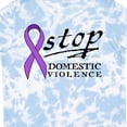 thumbnail image 4 of Inktastic Stop Domestic Violence-purple Ribbon Boys or Girls Toddler T-Shirt, 4 of 5