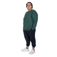thumbnail image 3 of Playera Manga Larga Cuello Redondo Tallas Extras Plus size verde claro 2XL LOVE MY FIT playera manga larga, 3 of 5
