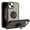 Black, variant on For Apple iPhone 13 6.1 inch Impact Metal Ring Holder Stand Magnetic Car Mount Protective Hybrid Case Cover Purple