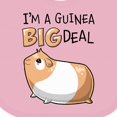 thumbnail image 4 of Inktastic I'm a Guinea Big Deal with Cute Guinea Pig Boys or Girls Baby Bib, 4 of 4