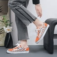 thumbnail image 6 of CHICVOMEY Low Top Fashion Sneakers for Women Canvas Tennis Shoes Lace Up Casual Walking Sneakers Comfort with Non-Slip Flexible Sole, 6 of 9