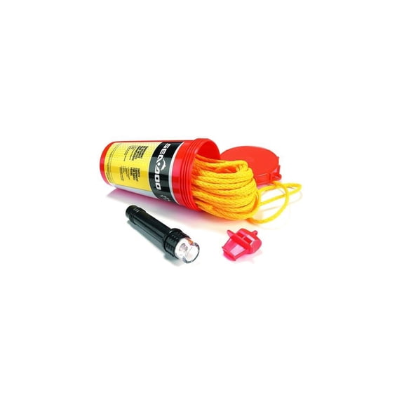 Sea Doo Safety Equipment Kit Heaving Line Whistle Flashlight 295100330