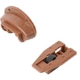 thumbnail image 4 of Drawer Slides Guides Plastic 10Pairs with Roller Undermount Drawer Slides Stopper for Dresser Drawer Replacement Parts, 4 of 9