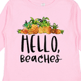thumbnail image 4 of Inktastic Hello, Beaches Group of Pineapples Boys or Girls Long Sleeve Toddler T-Shirt, 4 of 5