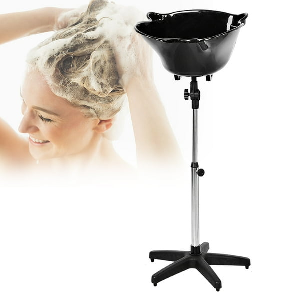 WALFRONT Professional Hair Wash Basin Bowl Adjustable Height Salon