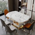 thumbnail image 4 of Luxury Kitchen Dining Tables Coffee Salon Modern Living Room Dining Tables Marble Desk Muebles Para El Hogar Home Furniture My Lux Decor Round, 4 of 12