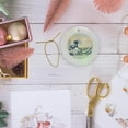 thumbnail image 6 of 3drose, Print of Hokusai - Beyond the Great Wave, Circle Porcelain Ornament, 6 of 7