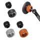 thumbnail image 2 of Aluminum mixture 17mm Threaded Nut And ABS Thread Base For Rotating Vehicle Phone Mounts Holder And Charging Stands Silver, 2 of 4